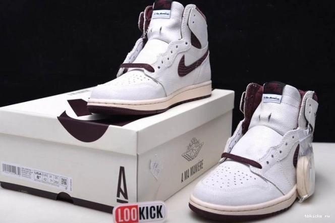 Reps TB Air A Jordan OG x Ma Maniere DO7097-100 High 1 0703